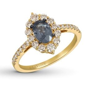 LeVian Gold Spinel Ring with Diamonds